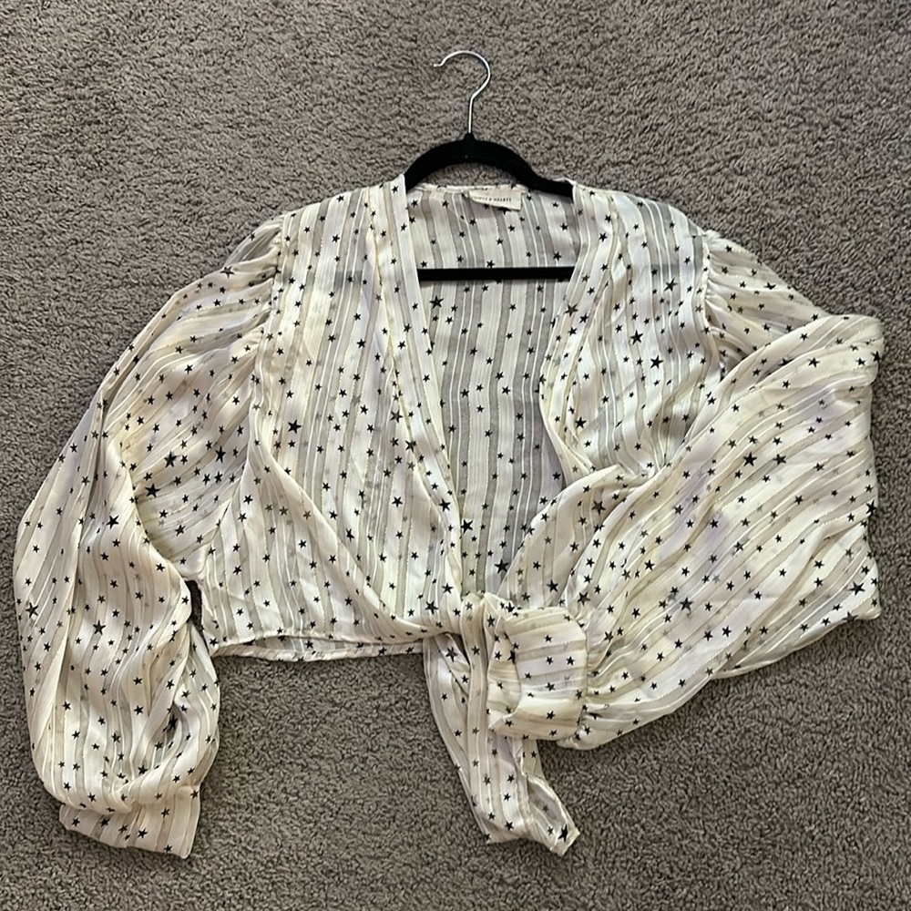 Barely worn star blouse